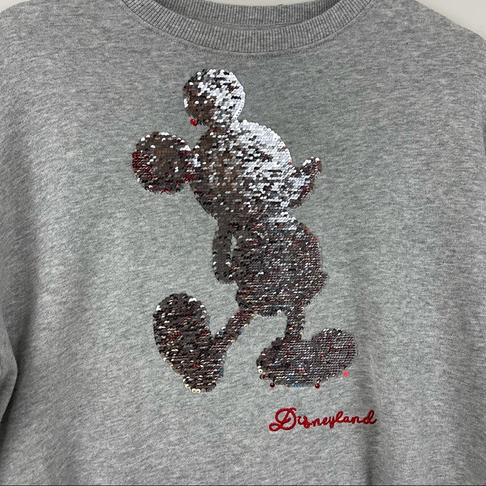 Disney Mickey Mouse Reversible Sequin Sweatshirt - image 5
